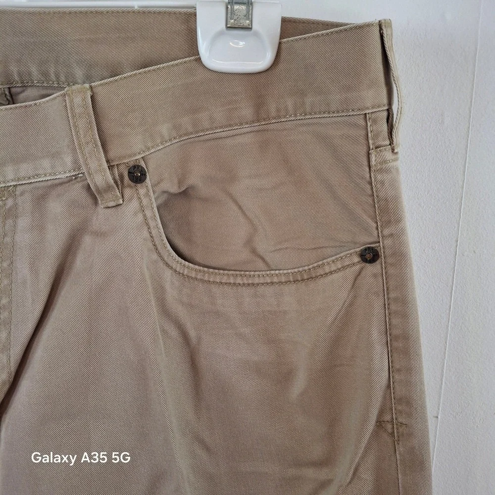 Polo Ralph Lauren 67 Straight Leg‎ Chinos Mens 36x34 Tan Khaki Cotton Pants
